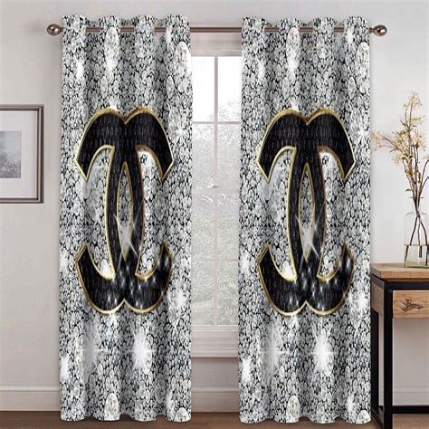 chanel curtains for sale|Chanel curtains for living room.